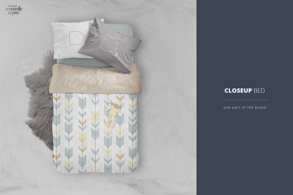 New Bed Linen Mockup