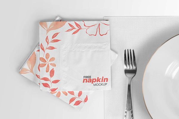 Napkin Mockup