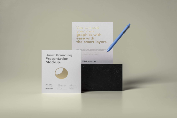 Best Basic Stationery Mockup