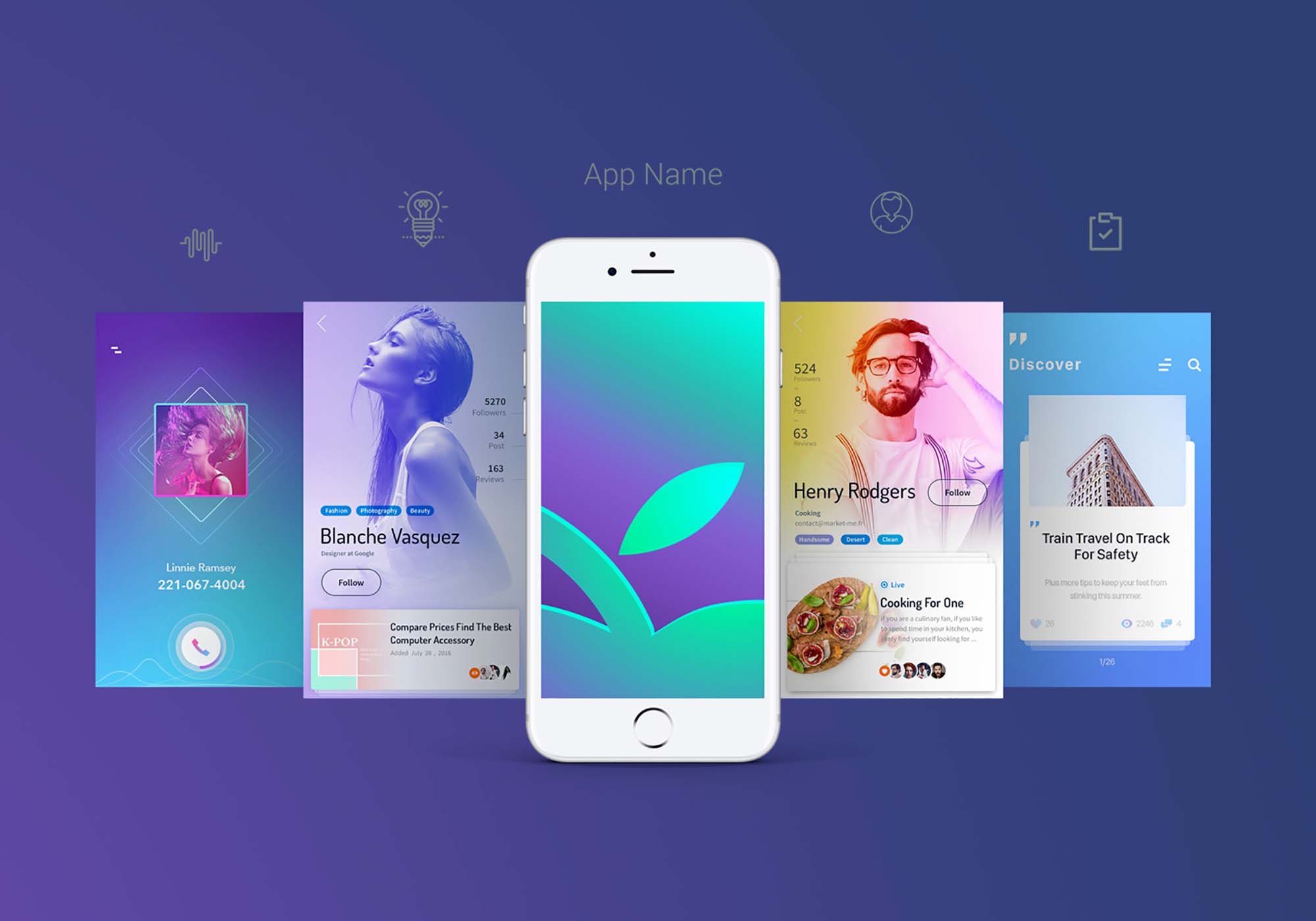 App Screen Mockup