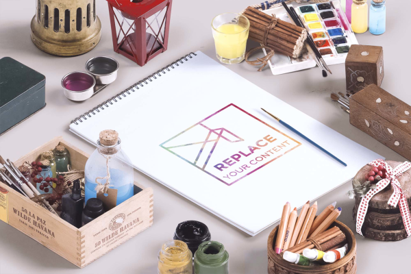 Art Equipments Mockup