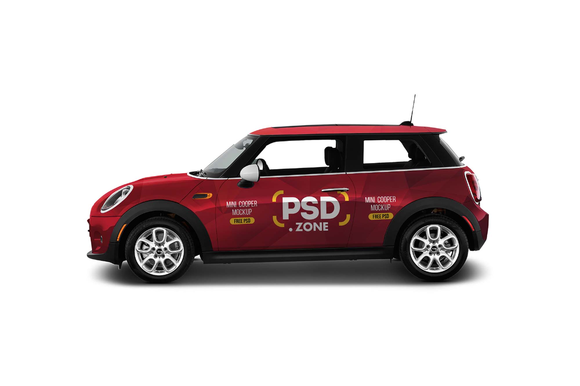 Mini Cooper Mockup