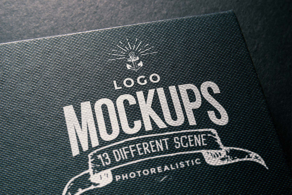 Ordinary Dark Logo Mockup