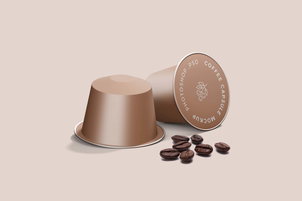 Espresso Capsule Mockup