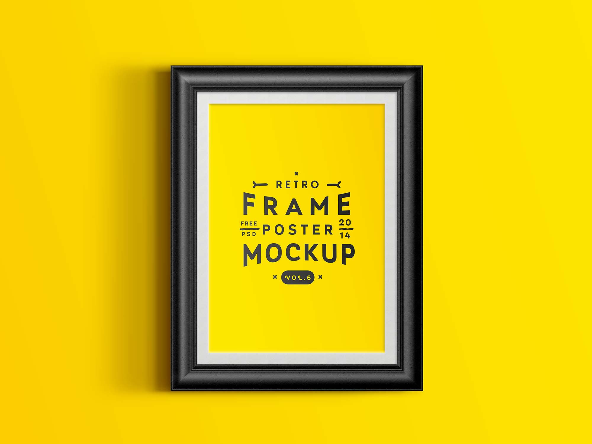 Retro Frame Mockup