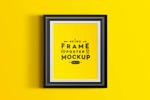 Retro Frame Mockup