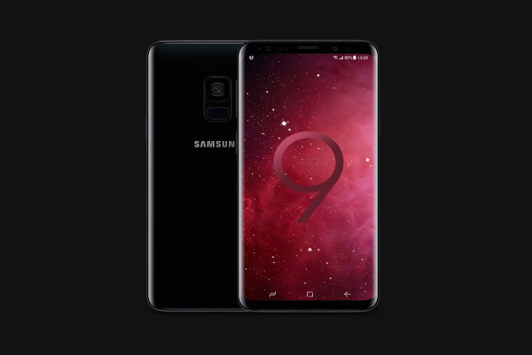 Samsung Galaxy S9 Front and Back Mockup