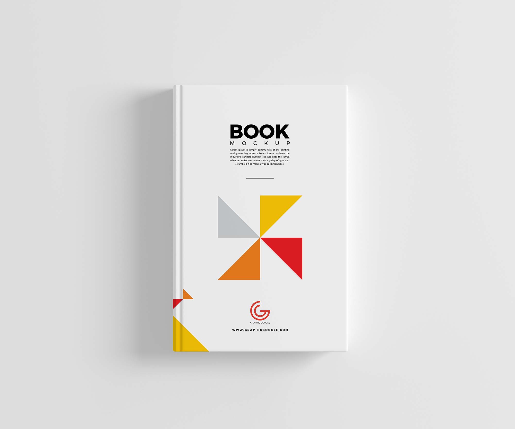 New Book Hardcover Mockup