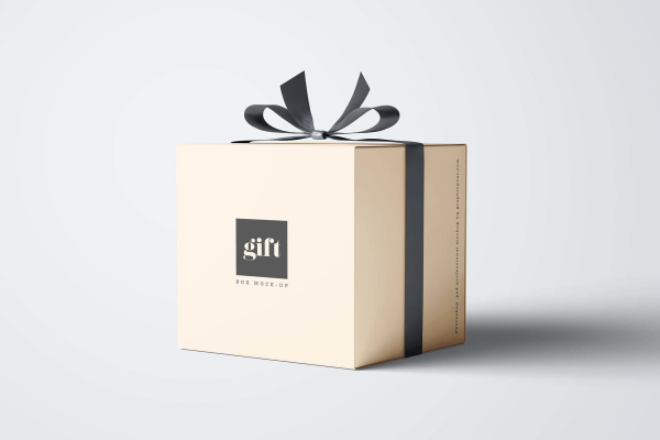 Nice Gift Box Mockup