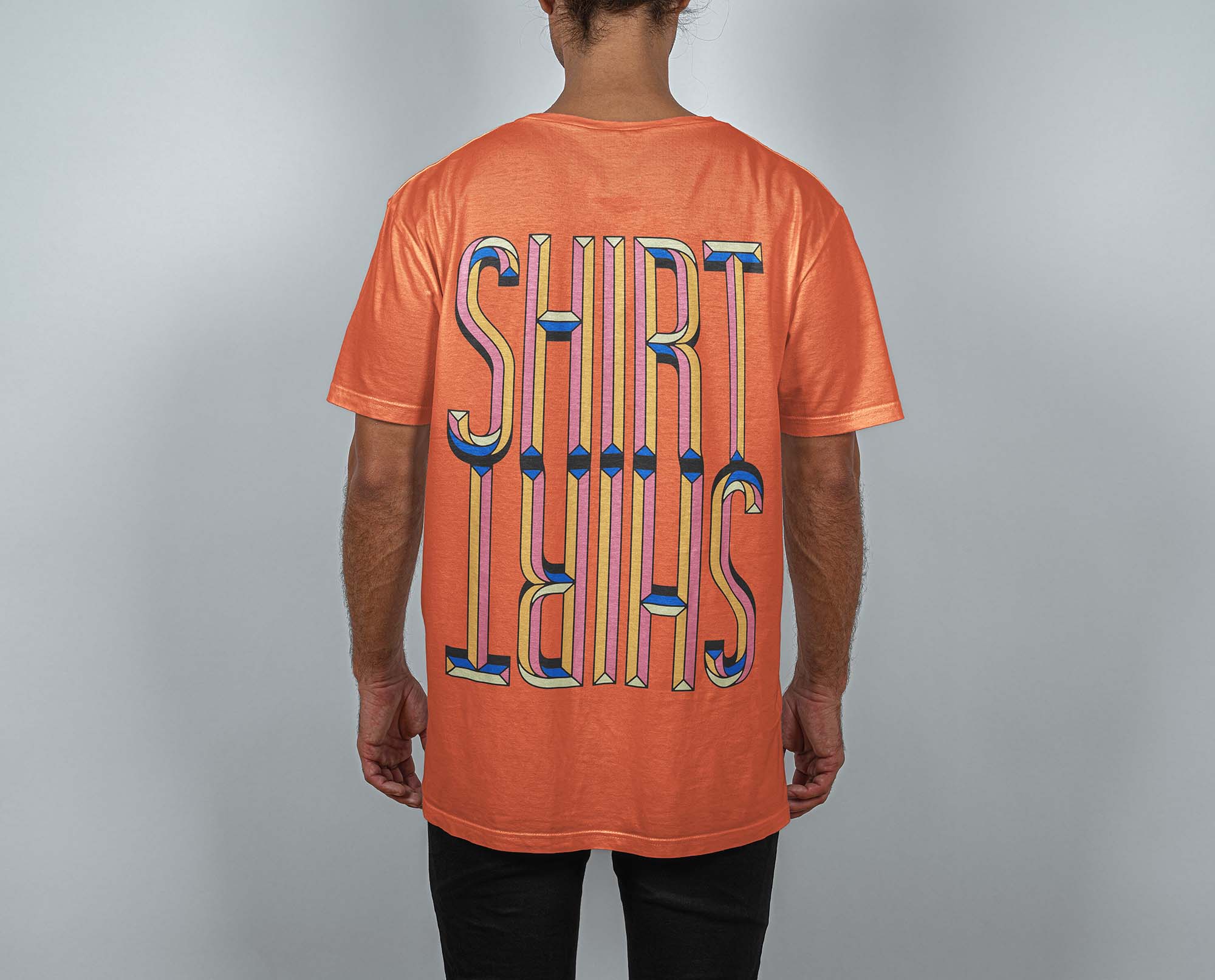 T-Shirt Man Mockup