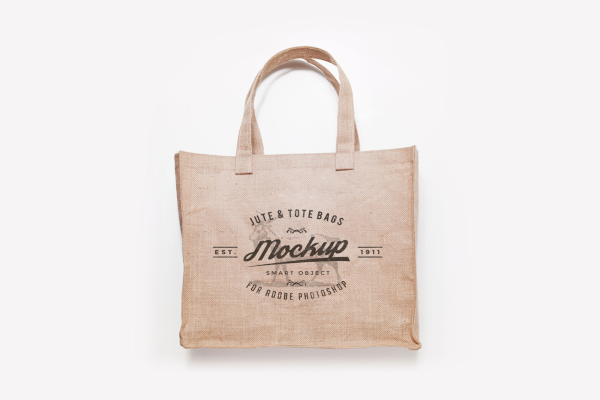 Craft Jute Bag Mockup