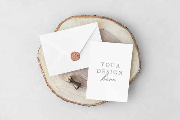 Invitation Card Mockup