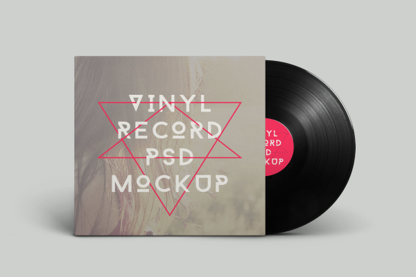Vinyl Record Mockup