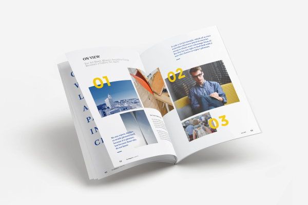 Open Photorealistic Magazine Mockup