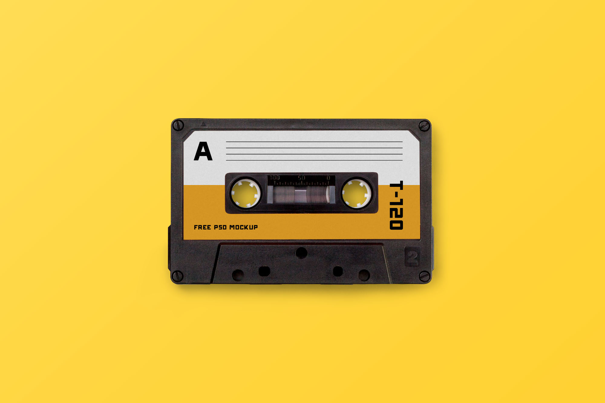 New Cassette Tape Mockup