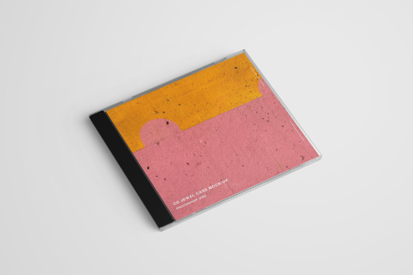 New CD Jewel Case Mockup