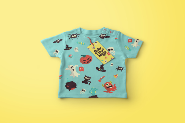 Baby T-shirt Mockup