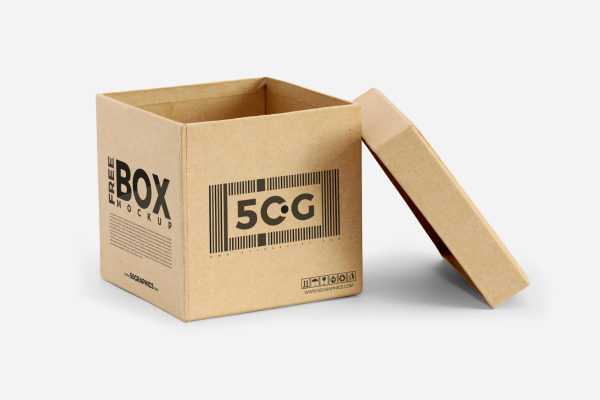 Cool Open Box Mockup