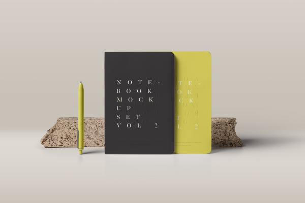 Classic Notebook Mockup