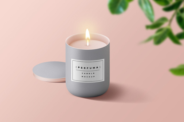 Candle Mockup