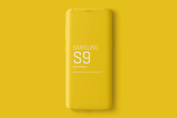 Samsung Galaxy S9 Mockup