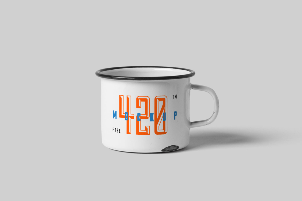 Metal Mug Mockup