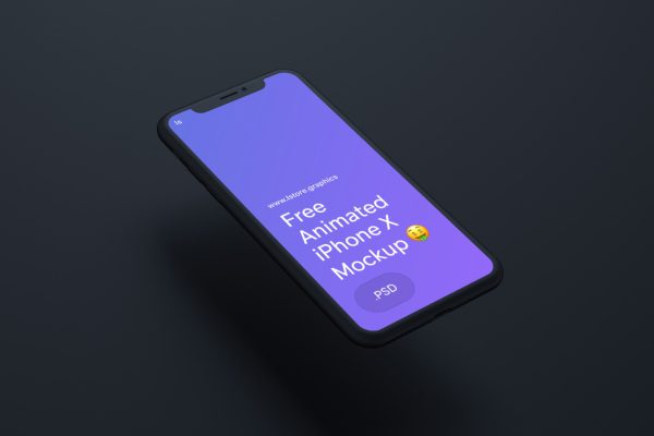 iPhone X Loop Animated Mockup