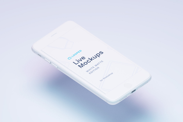 8 White Matte Apple Device Mockups