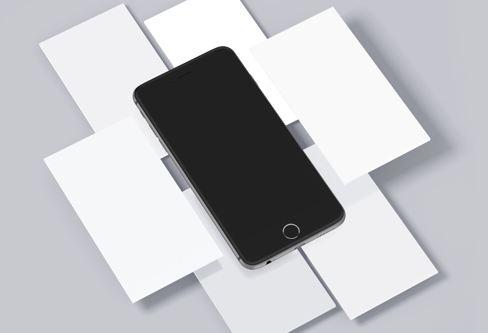 iPhone & Mobile Screens Mockups