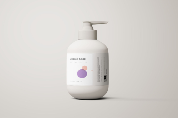 Liquid Soap Mockup