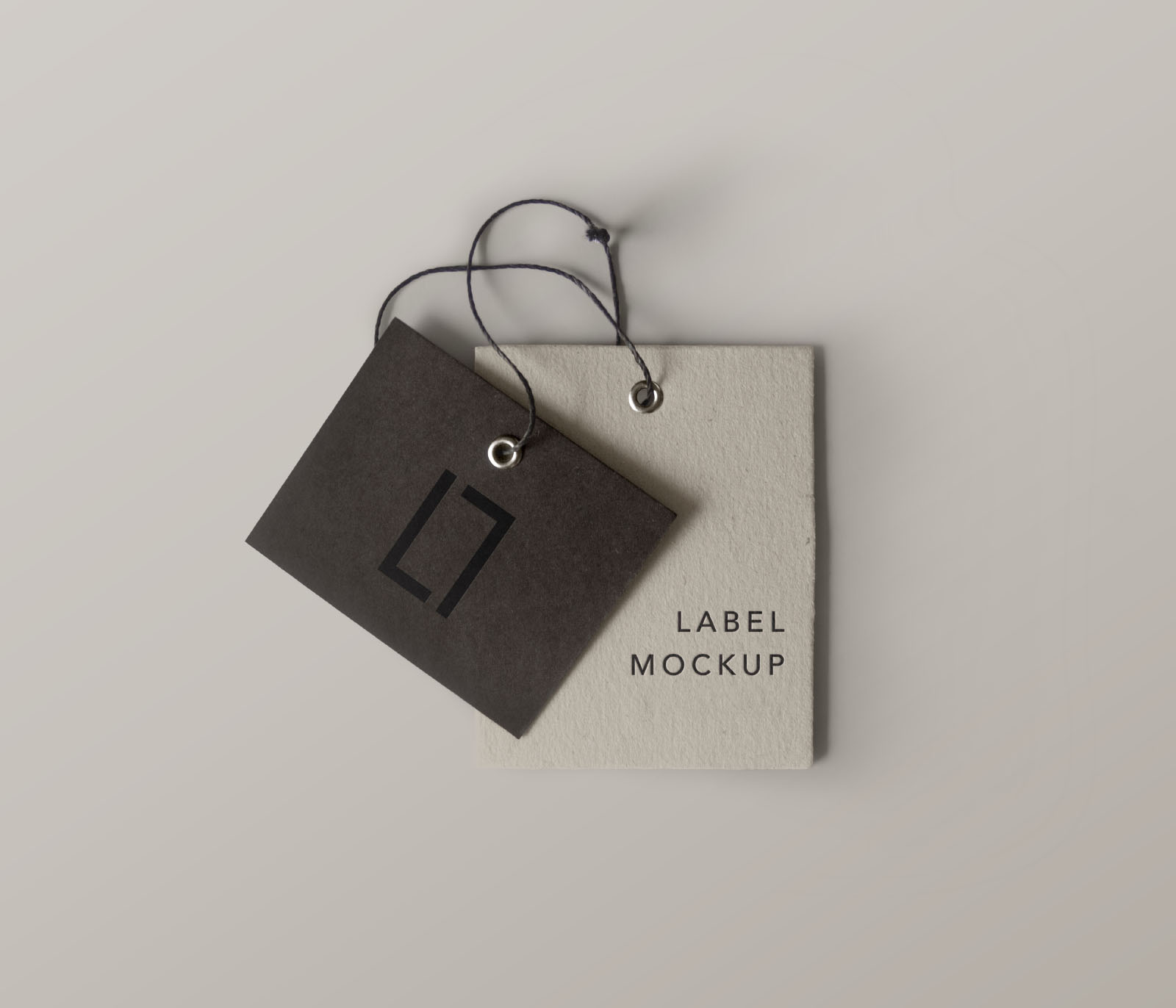 Double Brand Label Mockup