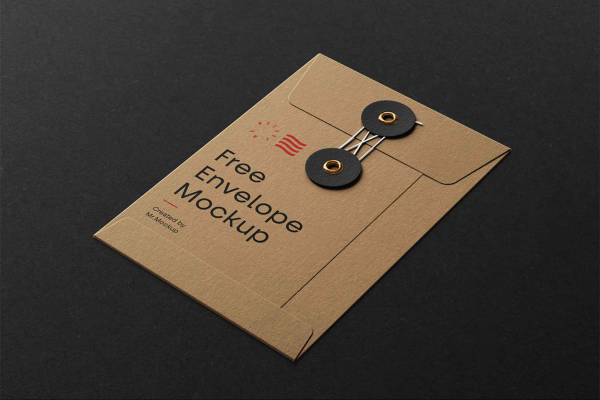 String Envelope Mockup