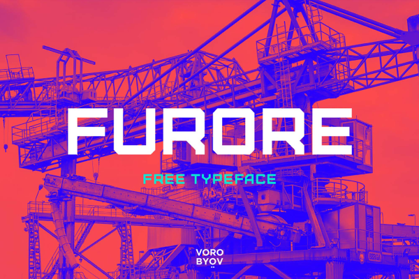 Furore Industrial Sans Serif Font