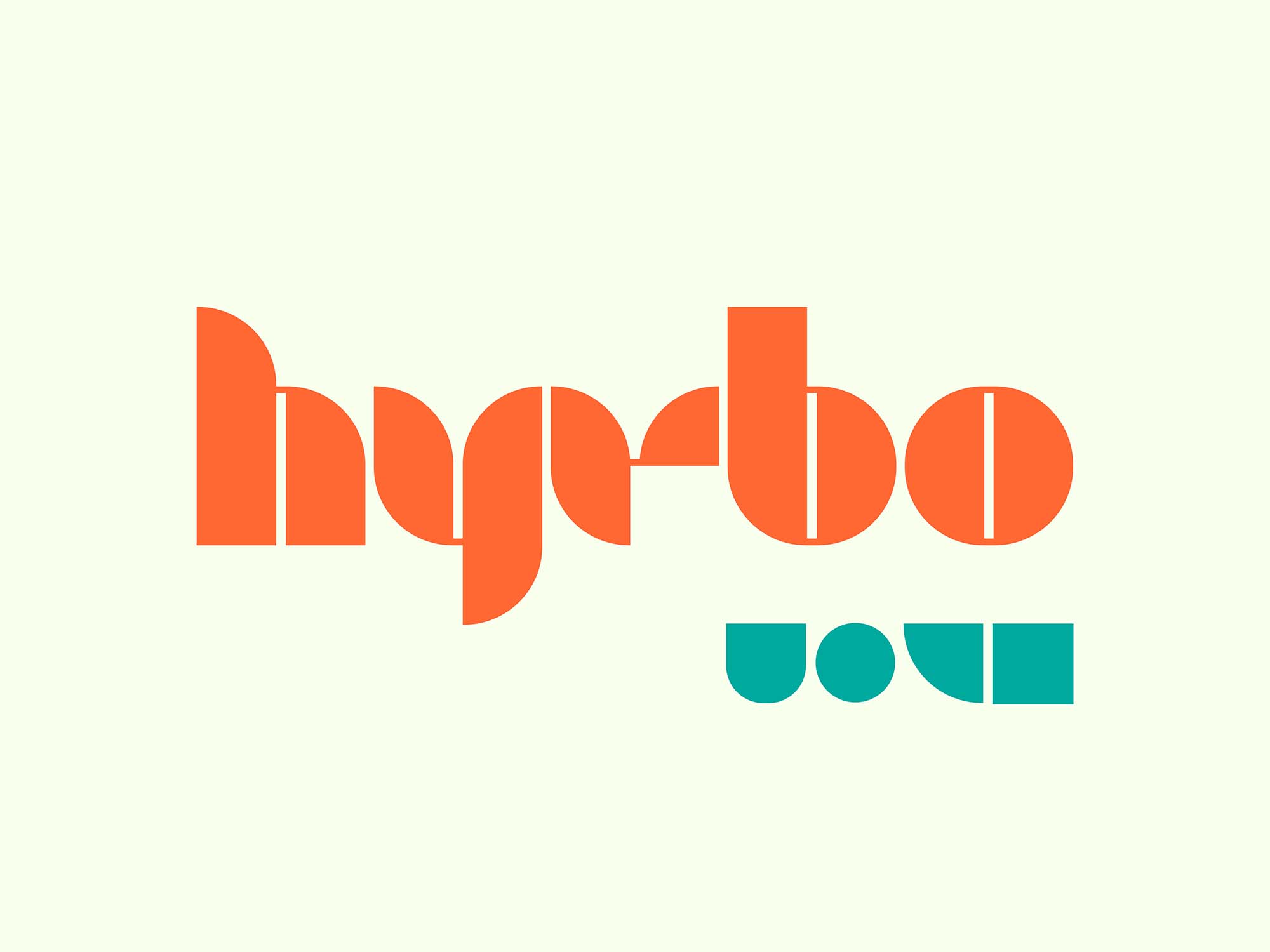 Hyrbo Display Font