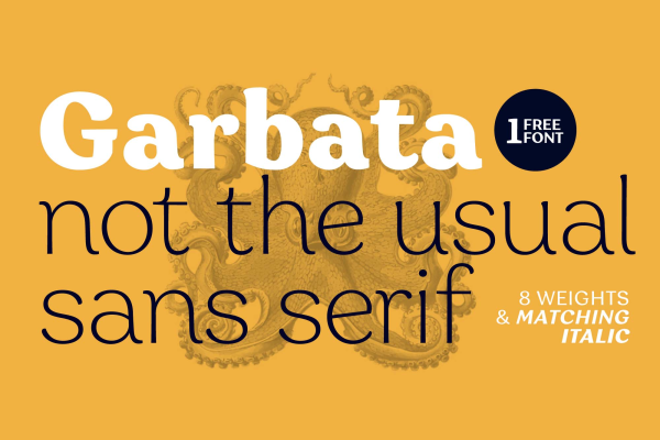 Garbata Serif Font