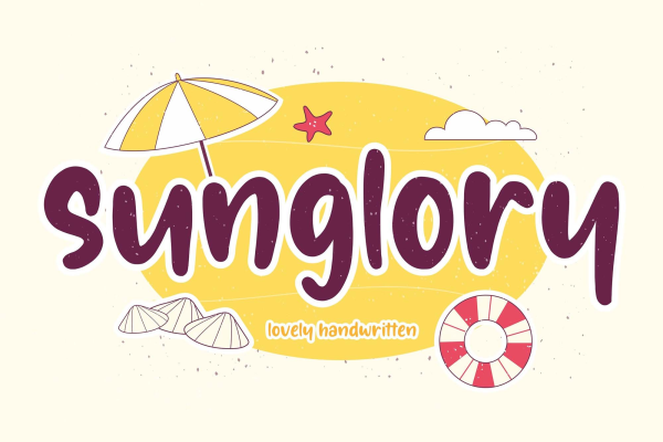 Sunglory Lovely Handwritten Font