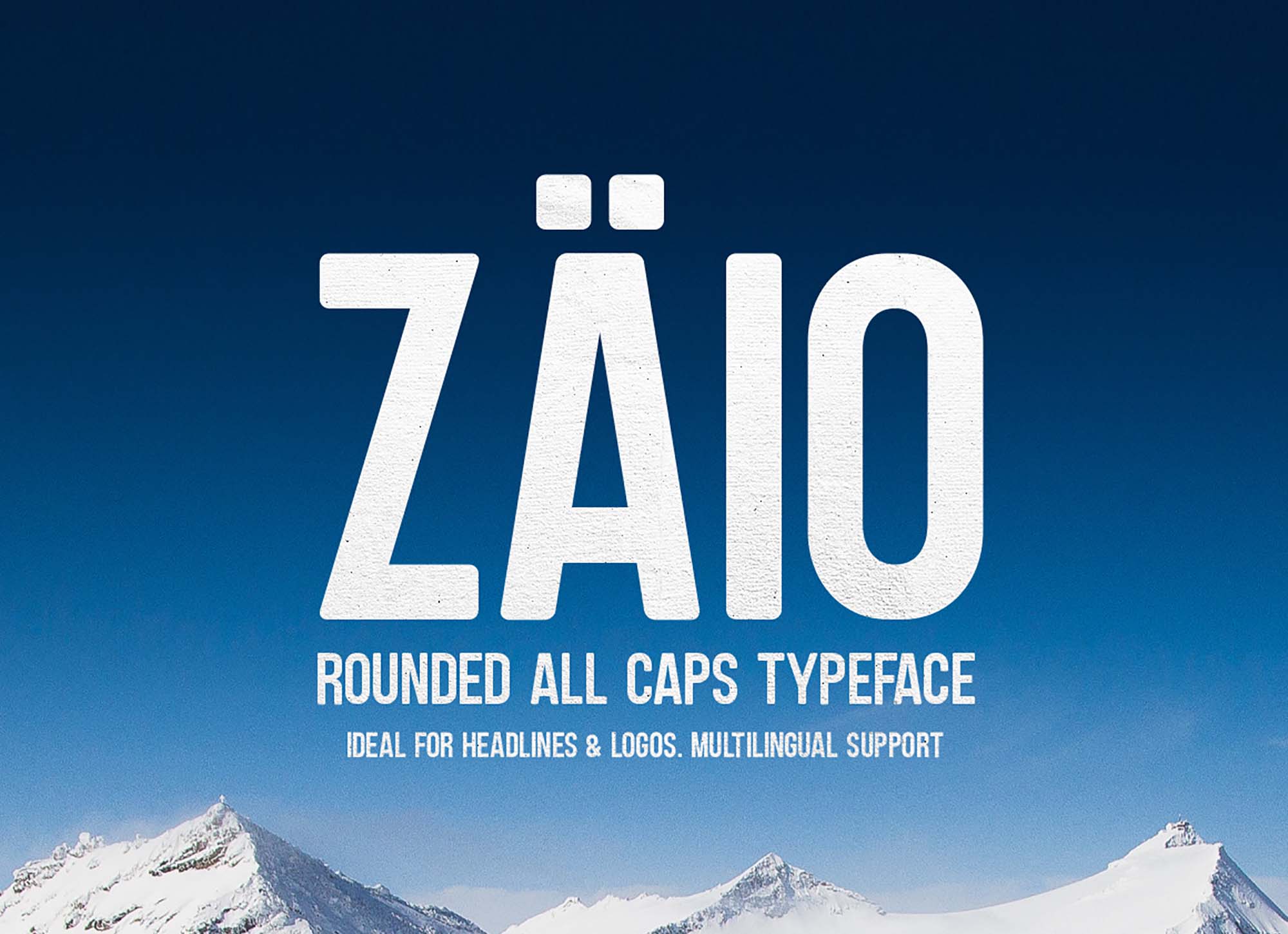 Zaio Rounded Font