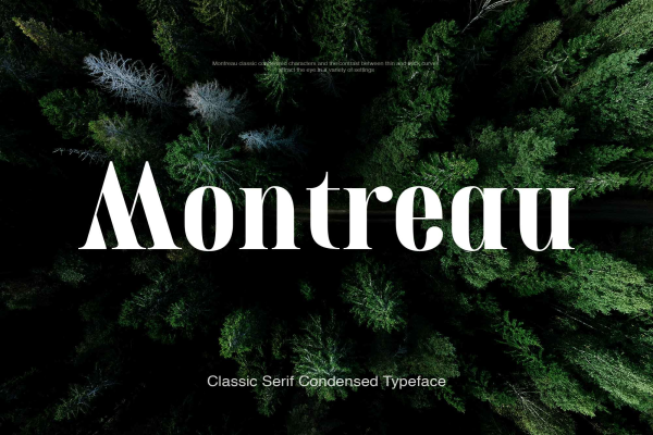 Montreau Serif Font