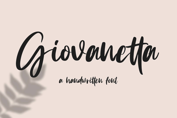 Giovanetta Script Font