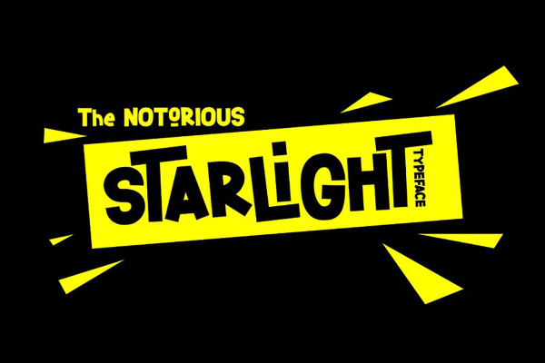 Starlight Display Font