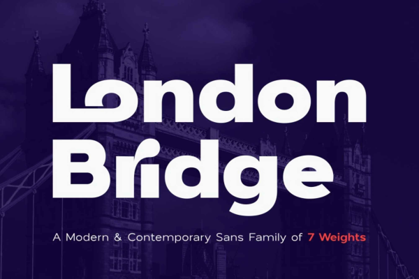 London Bridge Font Family