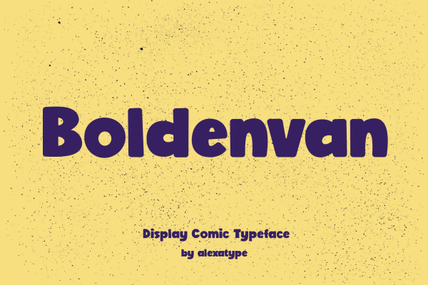 BoldenVan Display Font