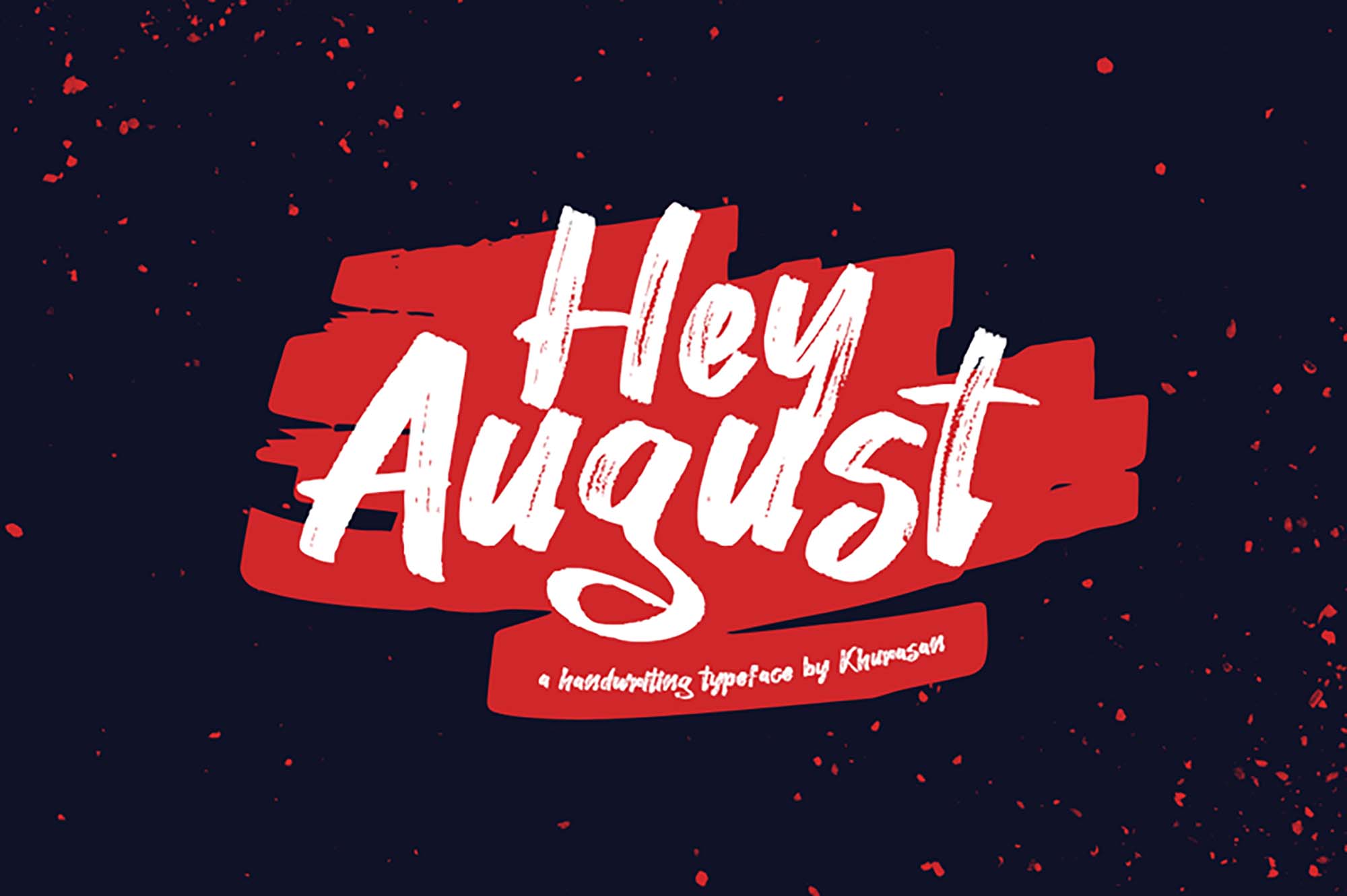 Hey August Script Font