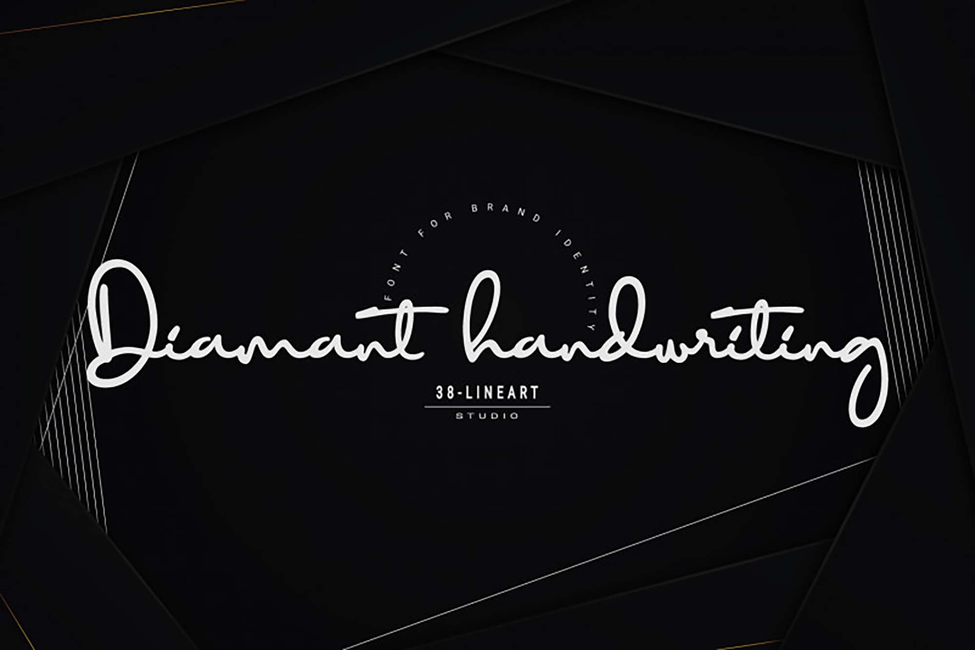 Diamant Script Font