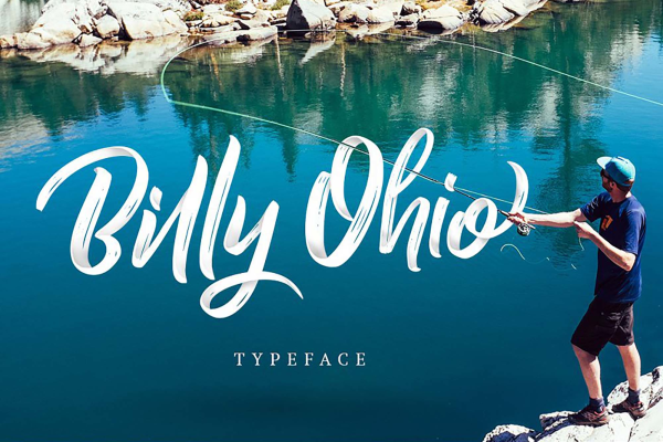 Billy Ohio Cool Typeface