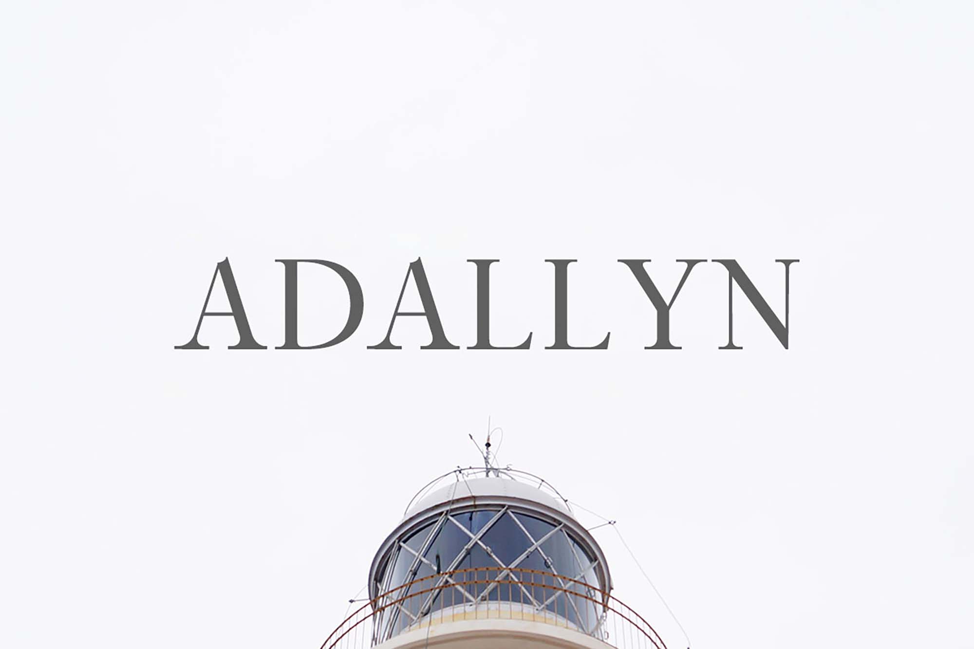 Adallyn Serif Modern Font