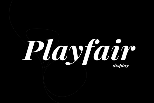 Playfair Display Font