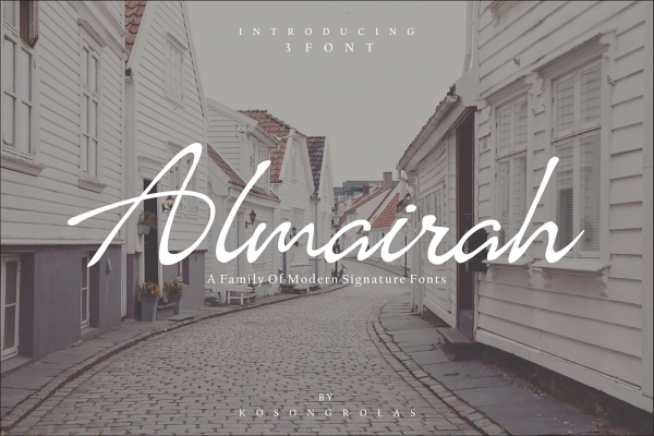 Almairah Script Font