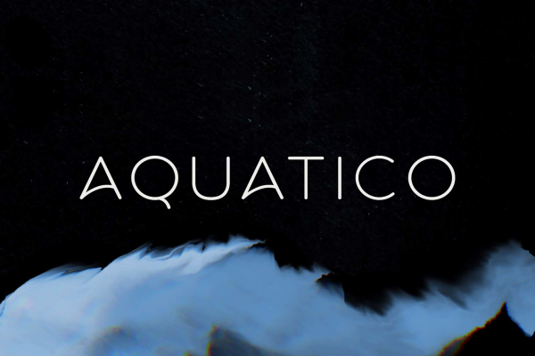 Aquatico Sans Serif Typeface