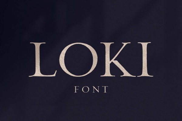 Loki Serif Script Font